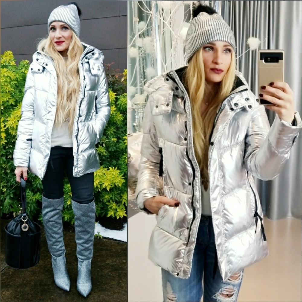 ❤VINCE CAMUTO METALLIC COAT - Picture 2 of 4